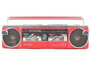 【ト福】SANYO サンヨー ステレオラジオダブルカセットレコーダー MR-WU4 MKIII ラジカセ FM AM カセットプレーヤー LAZ01LLL84