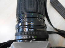 25137 中古品 minolta ミノルタ 一眼レフ フィルムカメラ SRT 101 MC SKYLIGHT 1B 55㎜ 動作未確認 レンズ付き_画像6