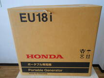 25335 新品 未使用 未開封 HONDA ホンダ ポータブル発電機 EU18i Portable Generater インバータ発電機 保証書有_画像9