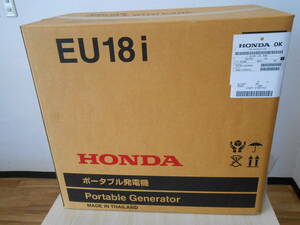25335 新品 未使用 未開封 HONDA ホンダ ポータブル発電機 EU18i Portable Generater インバータ発電機 保証書有