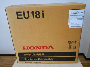 25368 新品 未使用 未開封 HONDA ホンダ ポータブル発電機 EU18i Portable Generater インバータ発電機 保証書有