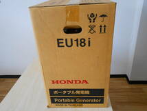 25368 新品 未使用 未開封 HONDA ホンダ ポータブル発電機 EU18i Portable Generater インバータ発電機 保証書有_画像10