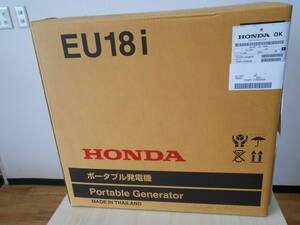 25369 新品 未使用 未開封 HONDA ホンダ ポータブル発電機 EU18i Portable Generater インバータ発電機 保証書有