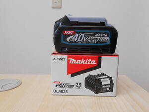 25417 新品 未使用 makita マキタ Li-ion バッテリー BL4025 DC36V 2.5Ah DC40V(max) 90Wh 電動工具 バッテリーのみ リチウムイオン