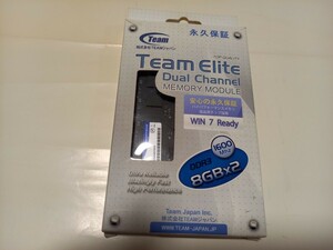 Team Elite Dual Channel MEMORY 8GB2=16GB 1600Mhz