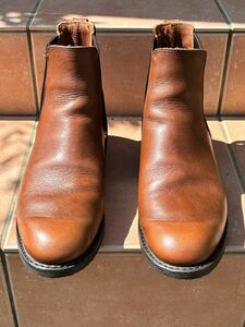 レッドウィング 9078 Mil-1 9D 箱付 Congress Boots サイドゴア ミルワン ブラウン REDWING 