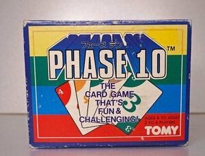 カードゲーム　PHASE10 フェーズテン　トミー　TOMY