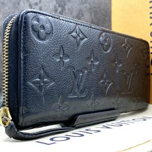 ■極美品/新型■ルイヴィトン LOUIS VUITTON アンプラント ポルトフォイユ クレマンス モノグラム M60171 メンズ ビジネス 長財布 ノワール