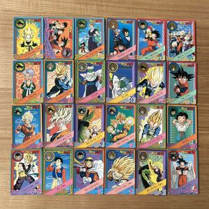  Dragon Ball Bandai 1993 год стандартный товар малый карта 24 вид Complete Carddas 