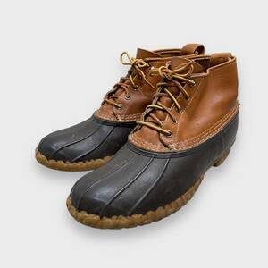 送料無料☆L.L.Bean☆エルエルビーン☆ビーンブーツ☆6インチ☆USA製☆アウトドア☆ブラウン☆サイズ11M☆29cm☆E24M