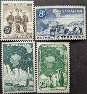 [ foreign stamp ] Australia . Atlantic various island 1959 year 12 month 16 day issue south ultimate investigation unused 