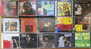 ■まとめて!■マイルス・デイヴィス Miles Davis 帯付含む CD 合計15枚セット! 1958 Miles/Live Evil/Milestones/In A Silent Way...etc