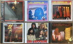 ■まとめて!■レッド・ツェッペリン Led Zeppelin 帯付含む ブート盤 CD 合計6枚セット! ジミー・ペイジ Jimmy Page■盤質良好