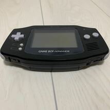 Nintendo 任天堂 ゲームボーイアドバンス ブラック GBA ADVANCE ゲームボーイ _画像3