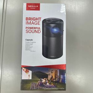 Anker モバイルプロジェクター Nebula Capsule D4111512 ブラック 【新品・未開封】 ネブラ　カプセル　ポケットプロジェクター