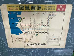 横浜市電経路図