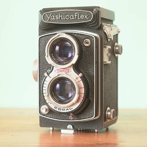 [美品] 動作確認済み◎YASHICAFLEX C型 二眼レフ フィルムカメラ #39