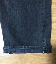 LEVIS Levi's 501 USA製 後染め ブラックデニム w31 ビンテージ 505 リーバイス 先染め _画像8