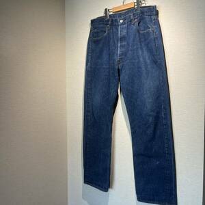 美品 38×34リーバイス Levis ヴィンテージ 80s 90s 米国製 USA製 501 赤耳 ハチマル 黒カン 内股シングル 501xx 66後期 66前期 BIGE 