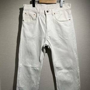 1980年代 リーバイス 505 米国製 USA製 501 90s 80s 70s ホワイトデニム ジーンズ Levi's ヴィンテージ 赤耳 66後期 66後期 501xx ビッグE