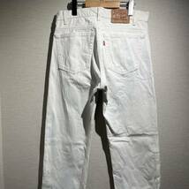 1980年代 リーバイス 505 米国製 USA製 501 90s 80s 70s ホワイトデニム ジーンズ Levi's ヴィンテージ 赤耳 66後期 66後期 501xx ビッグE_画像8