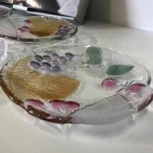 昭和レトロ　グラスコレクション　ガチレトロ　皿_画像4