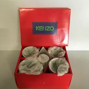 KENZOカップ 5客茶器 