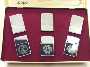 Zippo ジッポー アニバーサリーシリーズ 5周年 10周年 25周年 40周年 50周年 60周年 6個セット 1932-1992 Collectors' Editio 65CCFDF