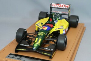  Techno model 1/18 Lotus 107 1992 year F1 France GP #11 M. is  memory TM18-227B 65CHDEF