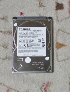 TOSHIBA MQ02ABD100H 2.5インチハイブリッドSSHD 1TB 　1台 