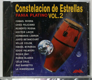 【サルサCD未開封】CONSTELACION DE ESTRRELLAS: FANIA PLATINO VOL.2★ファニア音源で編集されたサルサ・コンピ／イスマエル・リベーラ他