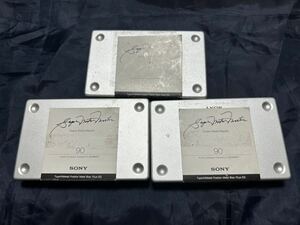 SONY　Super Metal Master　90分×3本　使用済み　中古　メタルテープ　カセット　ソニー