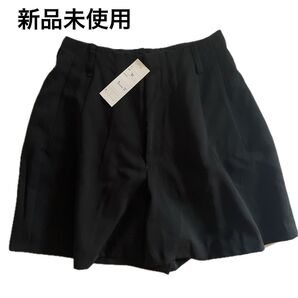 キュロット ショートパンツ ブラック