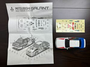 MITSUBISHI GALANT VR-4 1/40 ラリー仕様 三菱 ギャラン