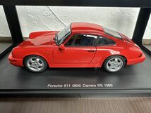 ポルシェ 911 （964） カレラ RS （レッド） （1/18スケール 77891）オートアート_画像1