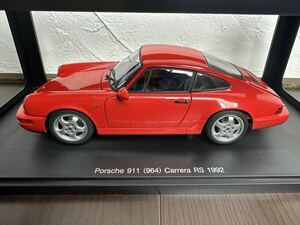  Porsche 911 (964) Carrera RS ( red ) (1/18 scale 77891) Auto Art 