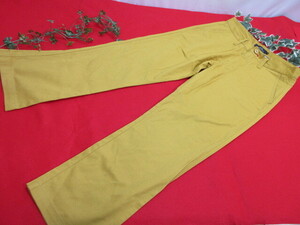 【AS9/クリ】JILL BLAZE/ジルブレイズ　メンズ　パンツ　ズボン　黄土色　Lサイズ
