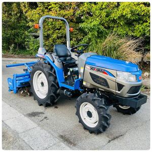 ★イセキTractorTH235★23馬力★逆転PTO★269hours★イセキARH1405ロータリー included★4WD ★Power steering★埼玉Prefecture