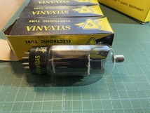 【未使用品】SYLVANIA/シルバニア 6CB5A 真空管5本 made in USA_画像3