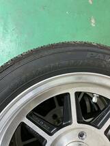 ハヤシレーシングアルミ　ヨコハマ　タイヤ　4本セット　65/55R14C　【中古品】_画像4