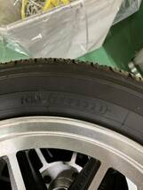 ハヤシレーシングアルミ　ヨコハマ　タイヤ　4本セット　65/55R14C　【中古品】_画像5