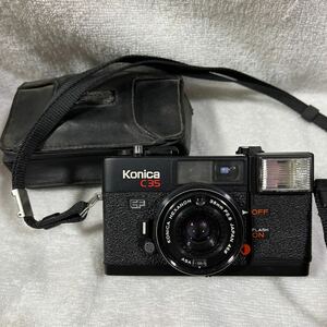 KONICA コニカ C35 コンパクトカメラ コンパクトフィルムカメラ フィルムカメラ 昭和レトロ