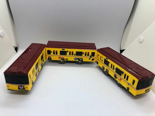 プラレール　東京メトロ銀座線 くまモンラッピング電車 中古