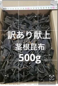 日高昆布　昆布　日髙　天然　北海道　根昆布　頭　茎　根昆布だし　だし　500g