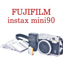 【美品・動作品】FUJIFILM instax mini 90 チェキ ネオクラシック NEO CLASSIC インスタントカメラ 富士フイルム_画像1