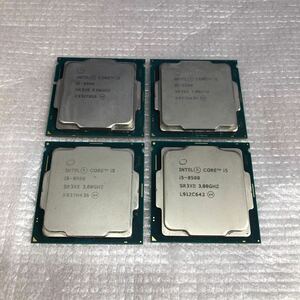 Intel インテルCore i5-8500 CPU 部品取り 4点セット SR3XE 3.00GHZ まとめ売り 