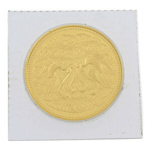 1円■日本 造幣局 日本 昭和天皇御在位60年記念 1986年(昭和61年) 10万円 金貨幣・金貨幣・メダル/K24コイン-20g/Japan Mint ■518032の画像1