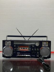 【動作確認済】SANYO MR-V8 FM/AM 2バンド ラジオステレオカセットレコーダー 三洋電機 ラジカセラジカセ 