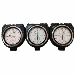 5　SEIKO ストップウォッチ　3個　内2個電池なし　現状品