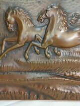 2 　銅版画　STUDIO CELLINI HANDARBEIT イタリア製　縦約45cm×横約70cm厚さ約2cm　中古_画像3